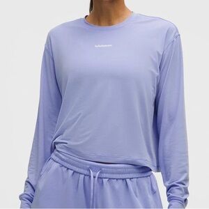 Lululemon Jersey Training Soft Lavender Long Sleeve